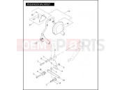 PASSENGER BACKREST - Harley-Davidson CVO ROAD KING - FLHRSE3 2007