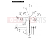 Harley-Davidson 2007 CVO/CUSTOM CVO DYNA  - FXDSE WIRING HARNESS, MAIN