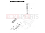 Harley-Davidson 2007 DYNA DYNA SUPER GLIDE  - FXD SHOCK ABSORBERS - HYDRAULIC