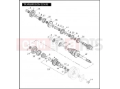 Harley-Davidson 2007 DYNA DYNA SUPER GLIDE  - FXD TRANSMISSION GEARS