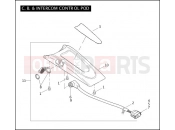 Harley-Davidson 2007 TOURING ROAD KING  - FLHR C.B. & INTERCOM CONTROL POD