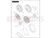 Harley-Davidson 2007 TOURING ROAD KING  - FLHR FRONT WHEEL