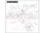 Harley-Davidson 2007 TOURING ROAD KING  - FLHR INNER FAIRING - FLTR
