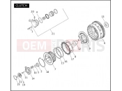 CLUTCH - Harley-Davidson VRSCAW V-ROD - VRSCAW 2007