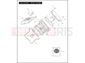 Harley-Davidson 2007 VRSC VRSCD NIGHT ROD  - VRSCD CAM COVERS - FRONT SHOWN