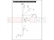 Harley-Davidson 2007 VRSC VRSCD NIGHT ROD  - VRSCD WIRING HARNESS - VRSCA, VRSCD, VRSCDX, VRSCX (CONTINUED)