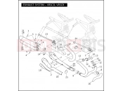 EXHAUST SYSTEM - VRSCD, VRSCR - Harley-Davidson VRSCDX NIGHT ROD SPECIAL - VRSCDX 105 2007