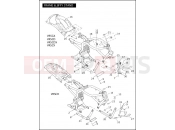 FRAME & JIFFY STAND - Harley-Davidson VRSCDX NIGHT ROD SPECIAL - VRSCDX 105 2007