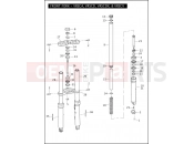 FRONT FORK - VRSCA, VRSCD, VRSCDX, VRSCX - Harley-Davidson VRSCDX NIGHT ROD SPECIAL - VRSCDX 105 2007