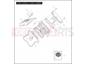 Harley-Davidson 2006 CVO/CUSTOM CVO VR DESTROYER  - VRXSE CAM COVERS (FRONT SHOWN)