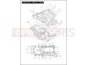 Harley-Davidson 2006 CVO/CUSTOM CVO VR DESTROYER  - VRXSE CRANKCASE - UPPER & LOWER