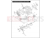 Harley-Davidson 2006 DYNA DYNA SUPER GLIDE CUSTOM  - FXDCI TRANSMISSION BEARINGS & SIDE COVERS