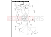 Harley-Davidson 2006 SOFTAIL SOFTAIL DEUCE  - FXSTD WIRING HARNESS, MAIN - CARBURETED