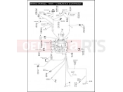 Harley-Davidson 2006 SOFTAIL SOFTAIL STANDARD  - FXSTI WIRING HARNESS, MAIN - CARBURETED (CONTINUED)