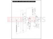 Harley-Davidson 2006 TOURING ROAD KING  - FLHR FRONT FORK - LEFT & RIGHT (NON-FAIRING MODELS)