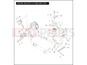 Harley-Davidson 2006 VRSC VRSCA V-ROD  - VRSCA ENGINE MOUNTS & STABILIZER LINK