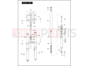 FRONT FORK - Harley-Davidson CVO V-ROD - VRSCSE 2005
