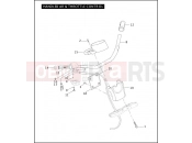HANDLEBAR & THROTTLE CONTROL - Harley-Davidson CVO V-ROD - VRSCSE 2005