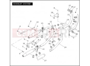 Harley-Davidson 2005 DYNA DYNA SUPER GLIDE  - FXDI EXHAUST SYSTEM