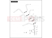 HARLEY-DAVIDSON DYNA WIDE GLIDE  - FXDWG HANDLEBAR