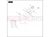 HARLEY-DAVIDSON DYNA WIDE GLIDE  - FXDWG HORN