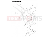 Harley-Davidson 2005 DYNA DYNA WIDE GLIDE  - FXDWGI FRAME & JIFFY STAND