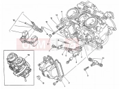 DUCATI 2000 Monster 750 CARBURETOR » INTAKE, CARBURETTOR