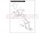 Harley-Davidson 2005 SOFTAIL FAT BOY  - FLSTFI REAR FORK AND SHOCK ABSORBERS