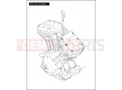 Harley-Davidson 2005 SOFTAIL SOFTAIL DELUXE  - FLSTNI ENGINE ASSEMBLY - Twin Cam 88Bâ¢