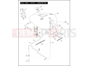 HARLEY-DAVIDSON SOFTAIL STANDARD  - FXST FUEL TANK - FXSTD - CARBURETOR