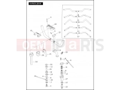Harley-Davidson 2005 SOFTAIL NIGHT TRAIN  - FXSTB HANDLEBAR