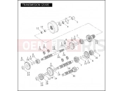 Harley-Davidson 2005 SOFTAIL NIGHT TRAIN  - FXSTB TRANSMISSION GEARS