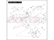 Harley-Davidson 2005 TOURING ELECTRA GLIDE CLASSIC  - FLHTC INNER FAIRING - FLTRI