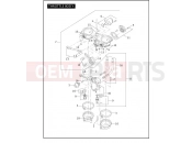 Harley-Davidson 2005 VRSC VRSCA V-ROD  - VRSCA THROTTLE BODY