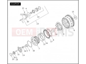 Harley-Davidson 2005 VRSC VRSCA V-ROD 98  - VRSCA 98 CLUTCH