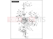 Harley-Davidson 2004 DYNA DYNA SUPER GLIDE  - FXD CARBURETOR (1 OF 2)