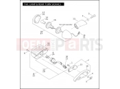 Harley-Davidson 2004 DYNA DYNA SUPER GLIDE  - FXD TAIL LAMP & REAR TURN SIGNALS
