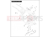 Harley-Davidson 2004 DYNA DYNA SUPER GLIDE  - FXDI FRAME & JIFFY STAND