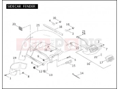 Harley-Davidson 2004 SIDECAR FLHTC SIDECAR  - SIDECAR FOR FLHTC SIDECAR FENDER
