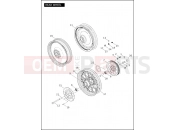 HARLEY-DAVIDSON FAT BOY  - FLSTF REAR WHEEL