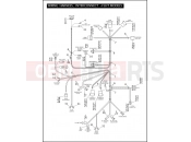 Harley-Davidson 2004 TOURING ELECTRA GLIDE CLASSIC  - FLHTC WIRING HARNESS, INTERCONNECT - FLHT MODELS