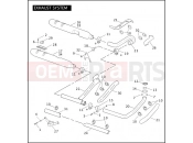 Harley-Davidson 2004 TOURING ULTRA CLASSIC  - FLHTCUI EXHAUST SYSTEM (2 OF 2)
