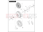 Harley-Davidson 2004 TOURING ULTRA CLASSIC  - FLHTCUI SIDECAR WHEEL