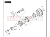 Harley-Davidson 2004 VRSC VRSCA V-ROD  - VRSCA CLUTCH