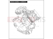 Harley-Davidson 2004 VRSC VRSCA V-ROD  - VRSCA ENGINE ASSEMBLY - COMPLETE