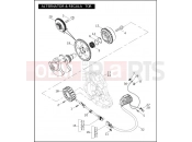 Harley-Davidson 2004 VRSC VRSCB V-ROD 98  - VRSCB 98 ALTERNATOR & REGULATOR
