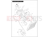 Harley-Davidson 2004 VRSC VRSCB V-ROD 98  - VRSCB 98 COOLANT HOSES / BOTTLE