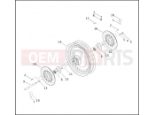 FRONT WHEEL - Harley-Davidson CVO ROAD KING - FLHRSEI2 2003
