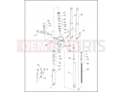 Harley-Davidson 2003 DYNA DYNA WIDE GLIDE  - FXDWG FRONT FORK - FXDWG
