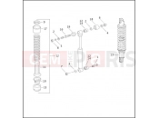 SHOCK ABSORBERS - HYDRAULIC - Harley-Davidson DYNA SUPER GLIDE T-SPORT - FXDXT 2003